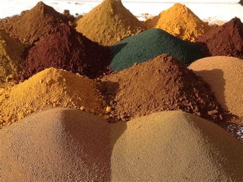 Ochre: A Natural Pigment Offering Versatility and Vibrant Hues for Industrial Applications!